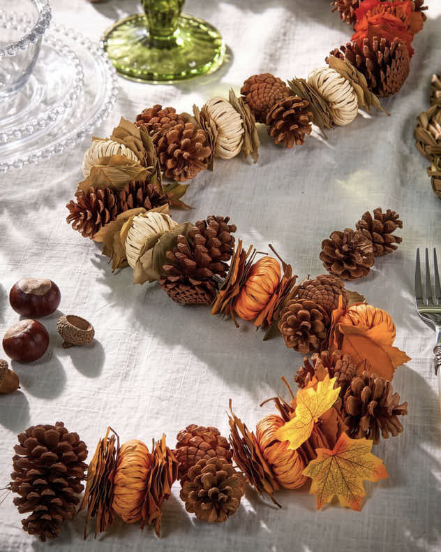 Pumpkin Patch Autumn Garland 168cm
