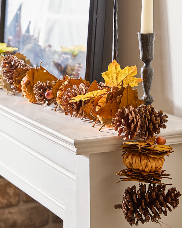 Pumpkin Patch Autumn Garland 168cm