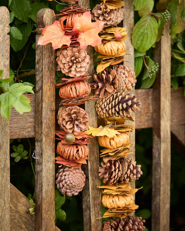 Pumpkin Patch Autumn Garland 168cm