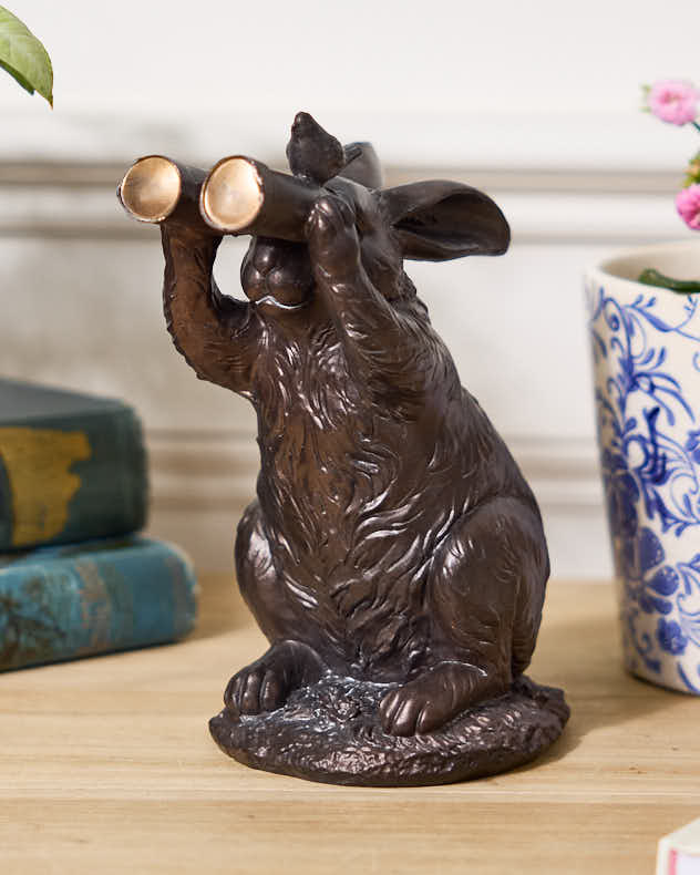 Binocular Bunny Spring Easter Ornament