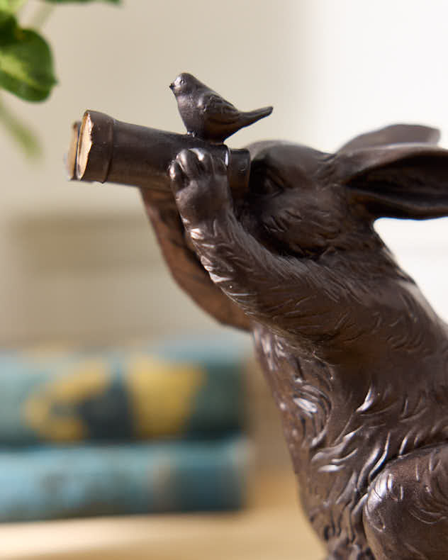 Binocular Bunny Spring Easter Ornament