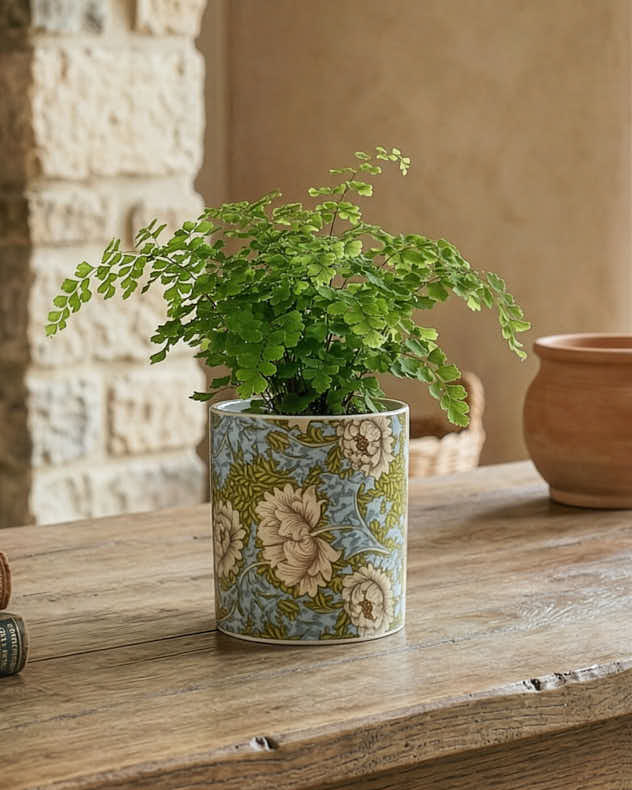 Pots & Planters - Yellow and Blue Fleur Plant Pot