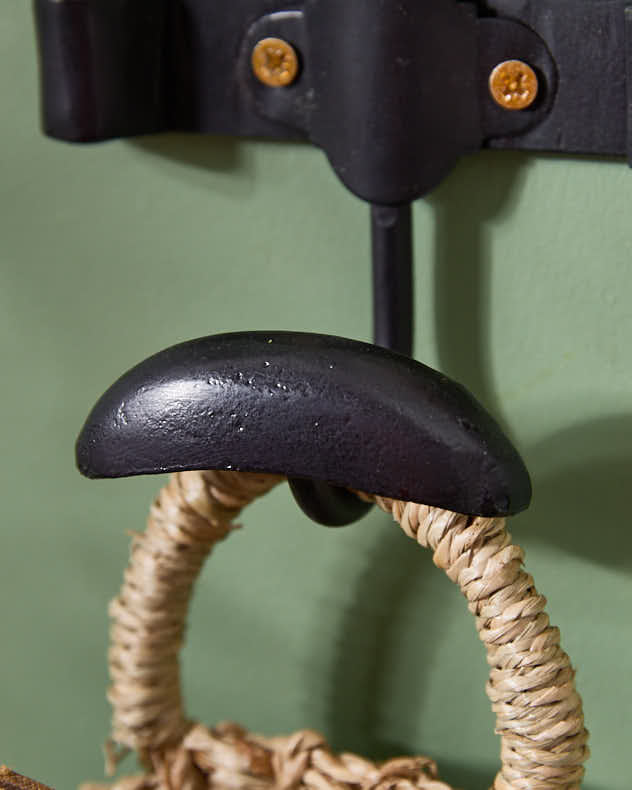 Duke Noir Metal Wall Hooks