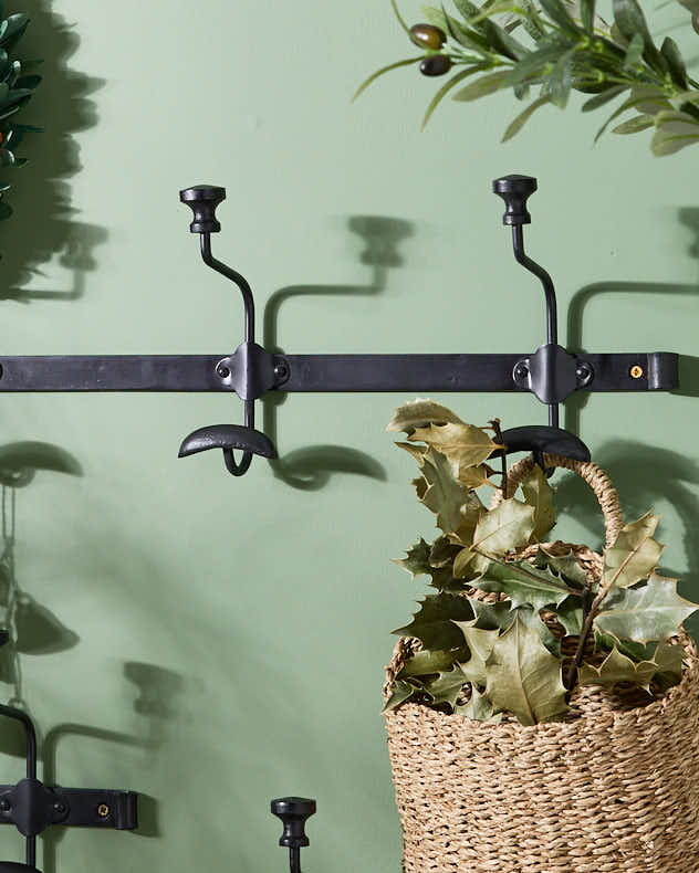 Duke Noir Metal Wall Hooks