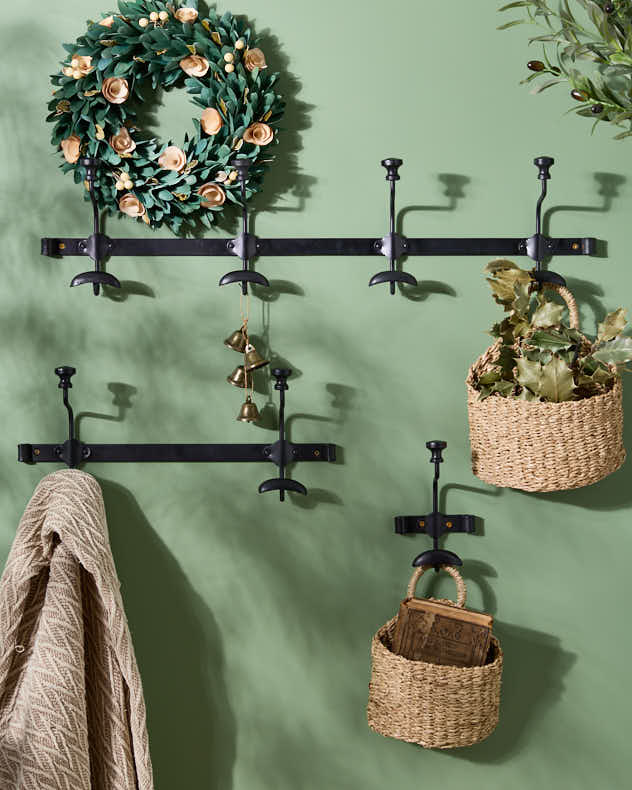 Duke Noir Metal Wall Hooks