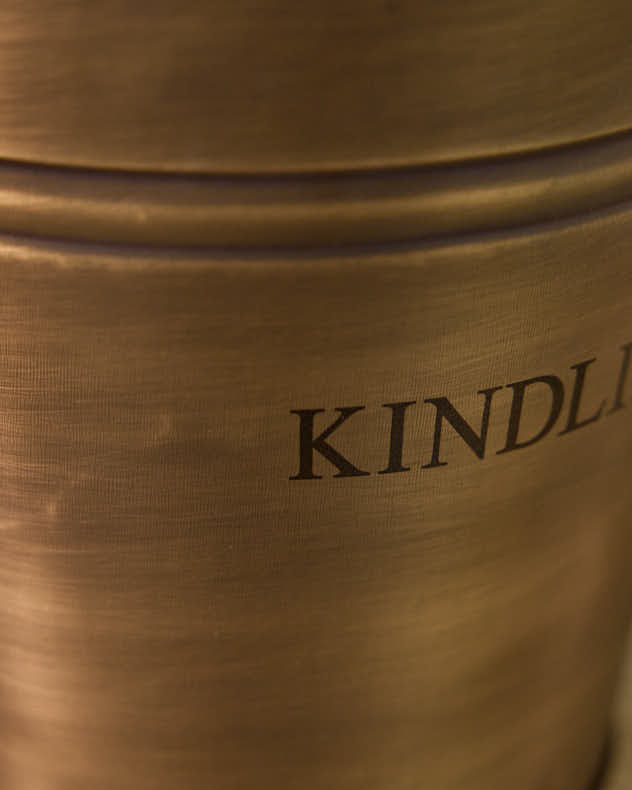 Brass Spark Kindling Bucket