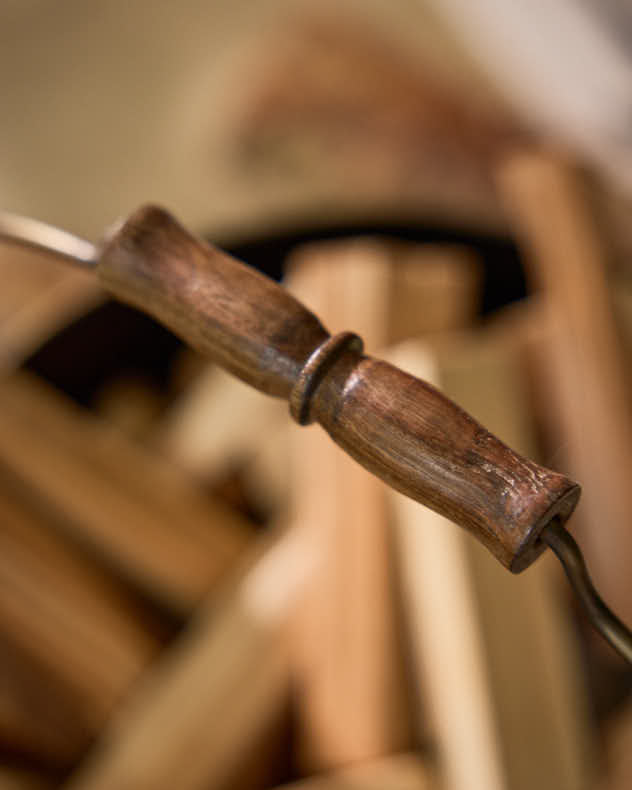 Brass Spark Kindling Bucket