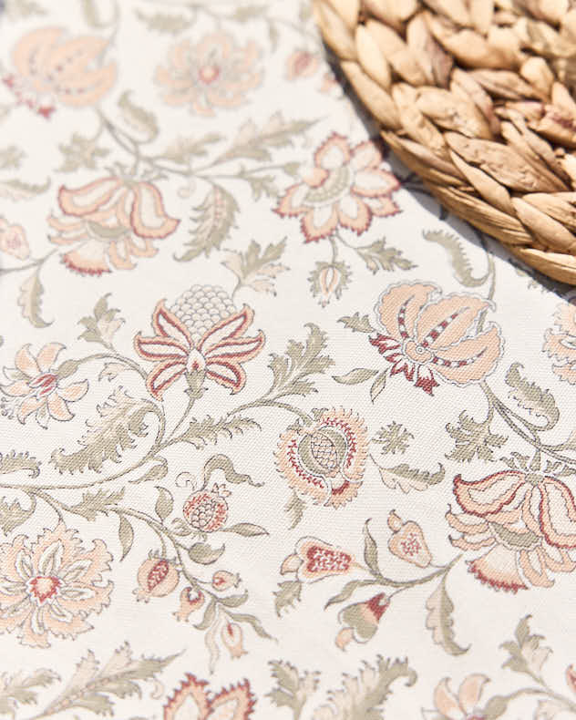 Large Spring Botanical Tablecloth