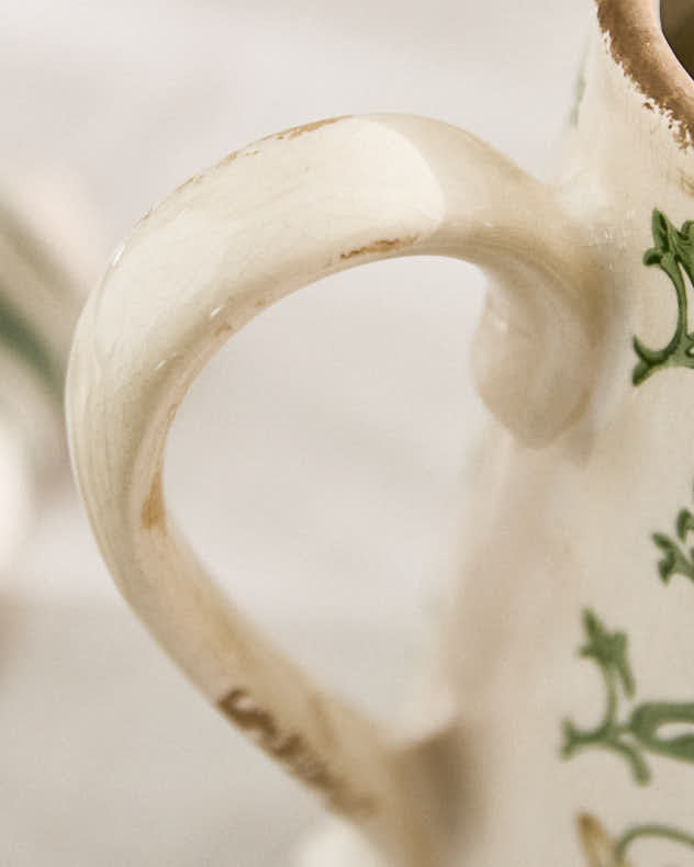 Irina Green Botanical Pitcher Jug