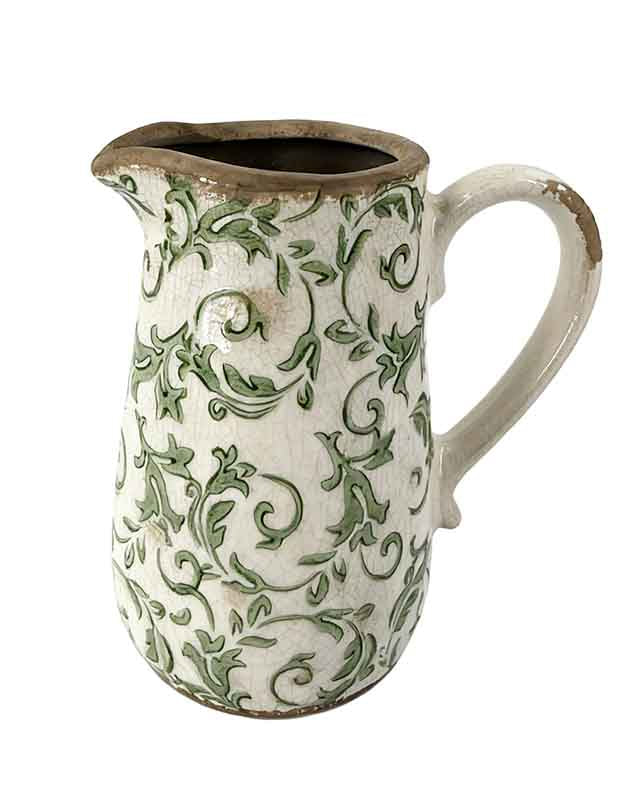 Irina Green Botanical Pitcher Jug