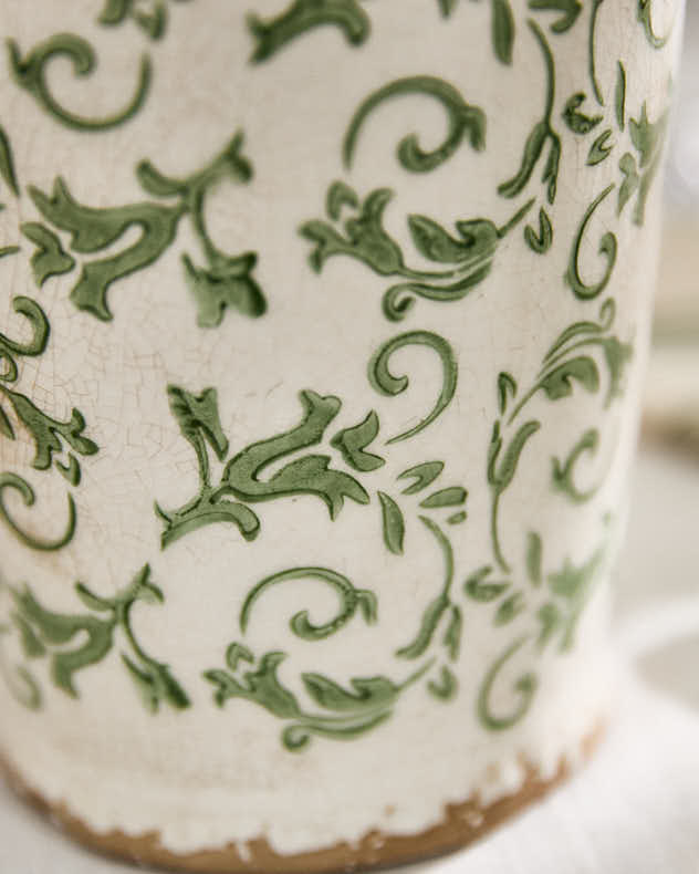 Vases - Irina Green Botanical Urn Vase