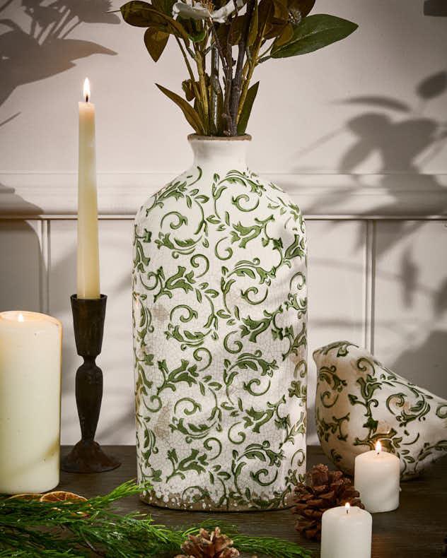 Irina Green Botanische Flaschenvase