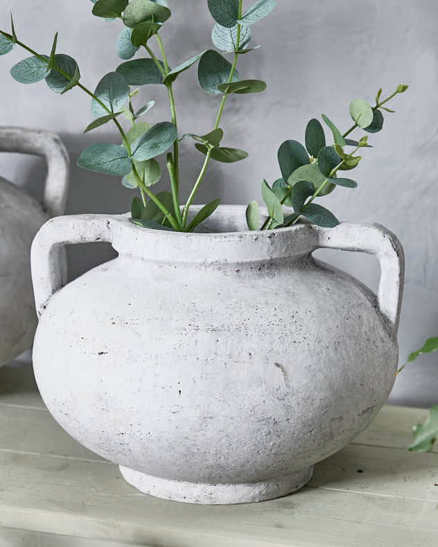 Vases Large with handles - Antique Style Grey Vase Collection