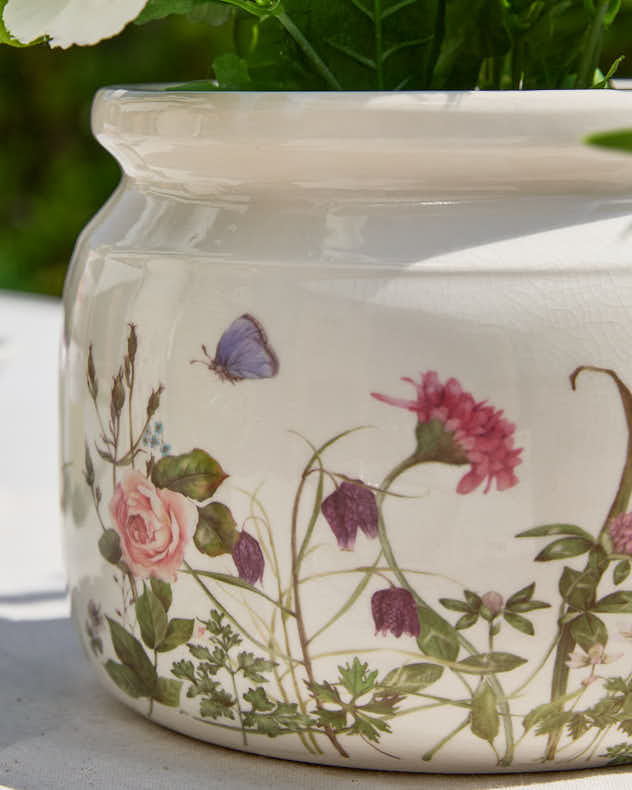 Pots &amp; Planters - Meadow Inspired Ceramic Planters