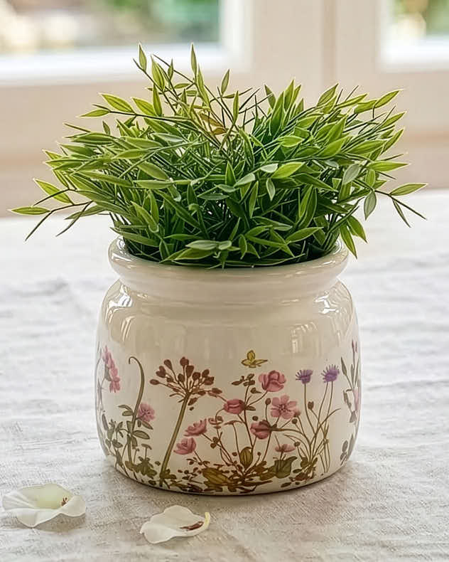 Pots &amp; Planters Medium - Meadow Inspired Ceramic Planters