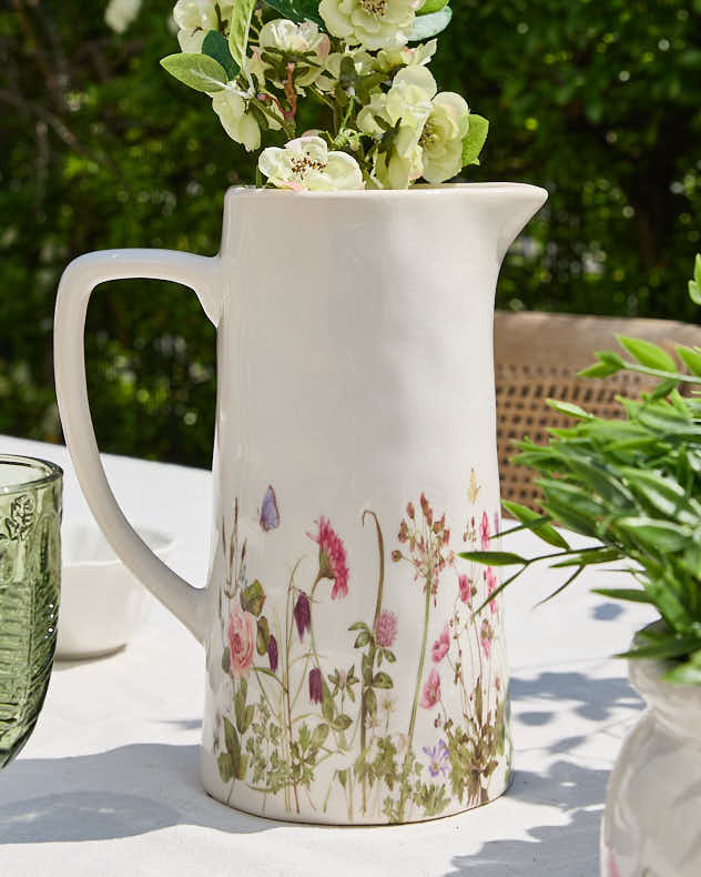 Vases - Wildflower Meadow Pitcher Jug Vase