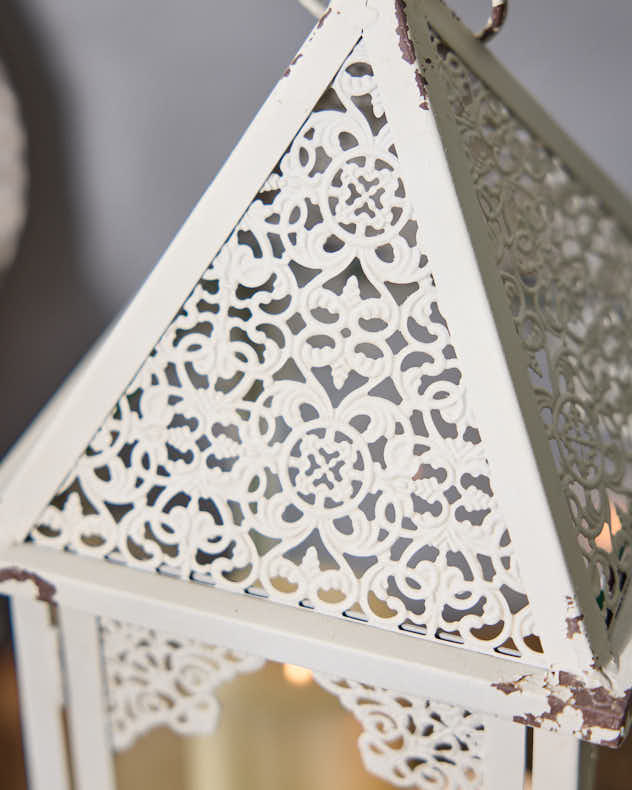 Lanterns - Ornate Ivory Lantern