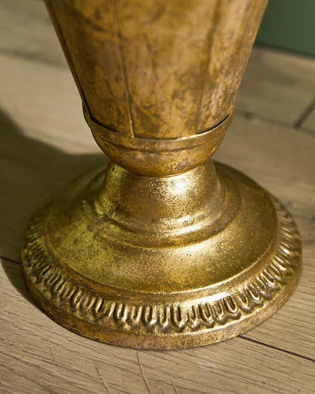 Vintage Gold Umbrella Stand