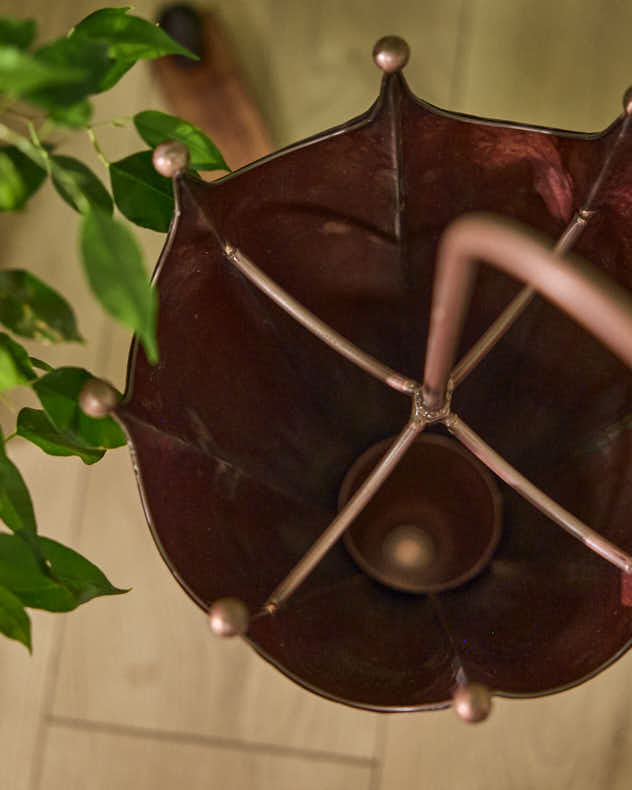 Brushed Copper Umbrella Stand
