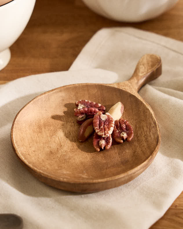 Brown Mango Wood Serveware - Small Natural Mango Wood Tray