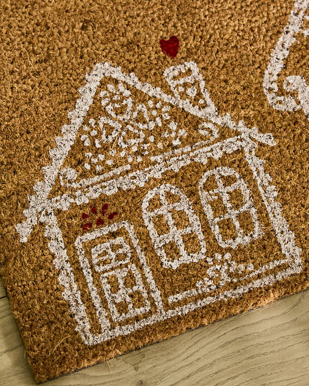 Gingerbread Homes Doormat