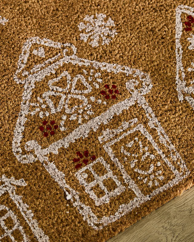 Gingerbread Homes Doormat