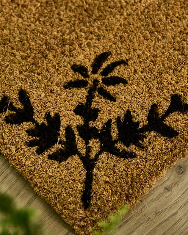 Deer &amp; Foliage Autumn Doormat