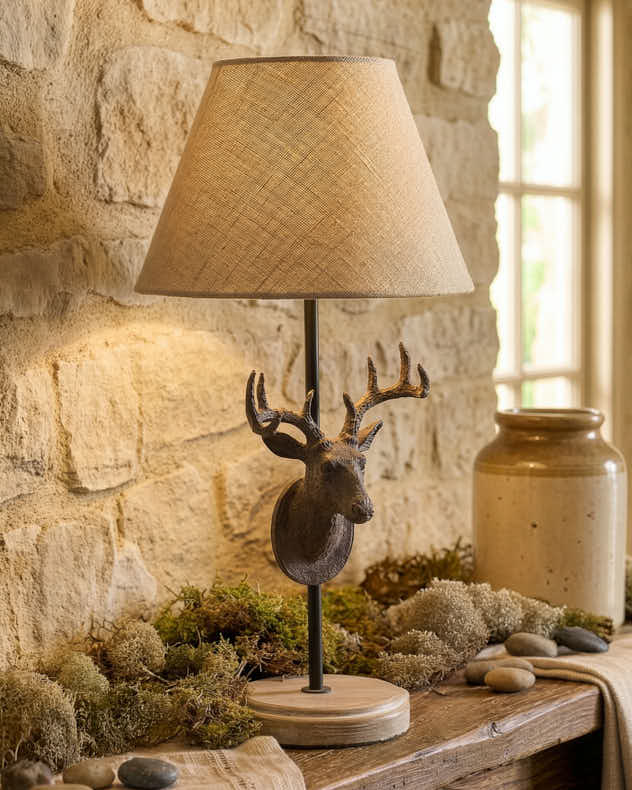 Countryside Stag Table Lamp