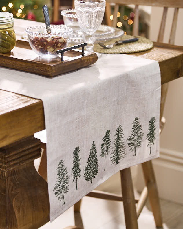 Northern Pinewood Table Runner