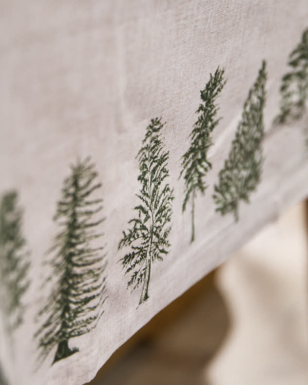 Northern Pinewood Tablecloth