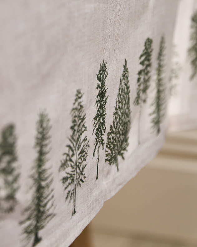 Northern Pinewood Tablecloth