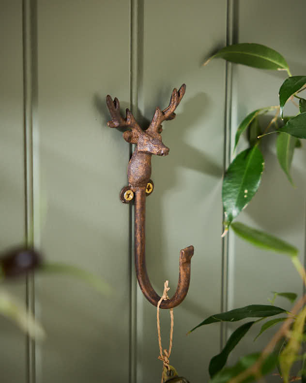 Woodland Stag Wall Hook