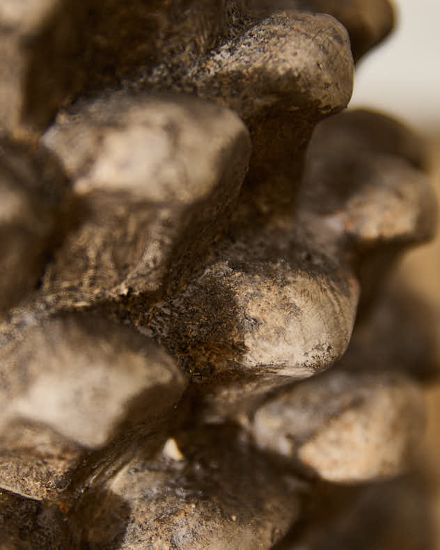 Distressed Autumn Pinecone Ornament