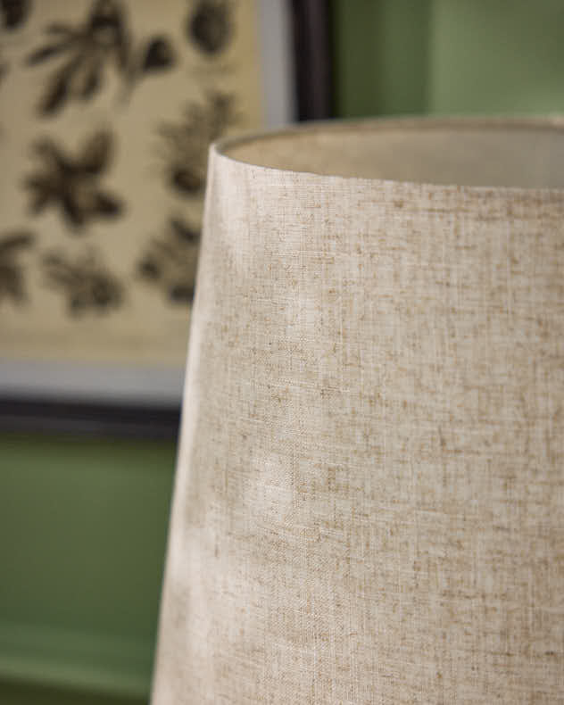 Handwoven Coastal Rattan Table Lamp