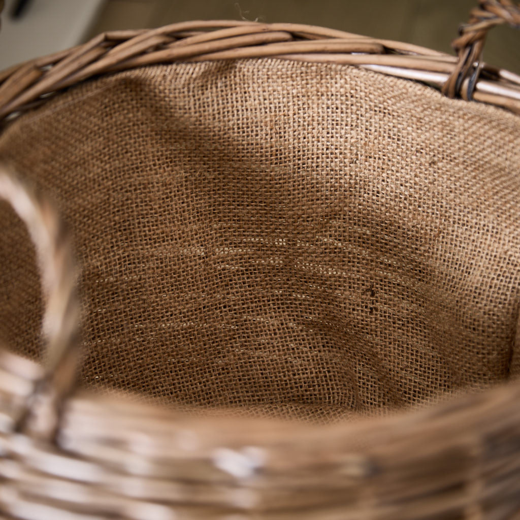 Set of 2 Delphi Wicker Log Baskets Baskets
