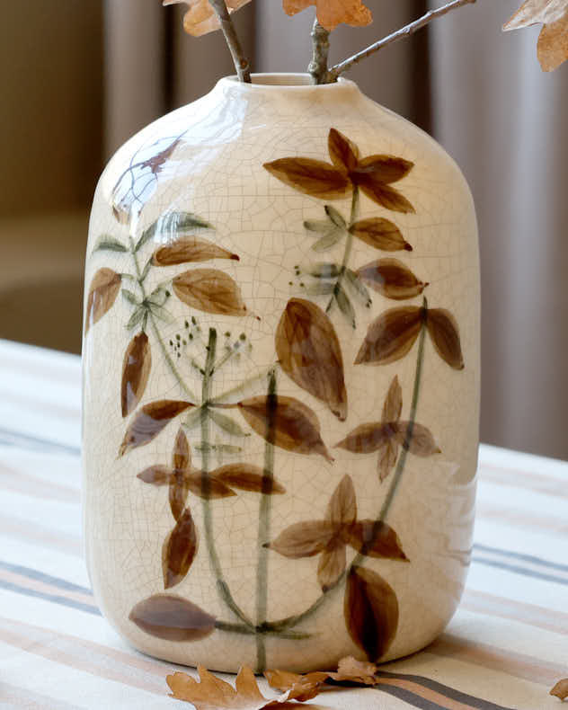 Autumnal Valley Bottle Vase