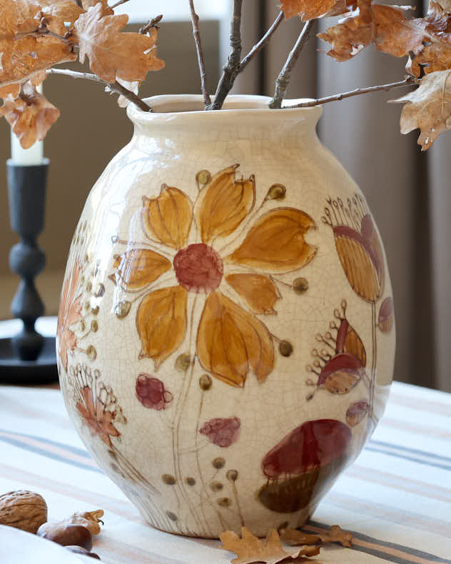 Chatsworth Auburn Floral Vase