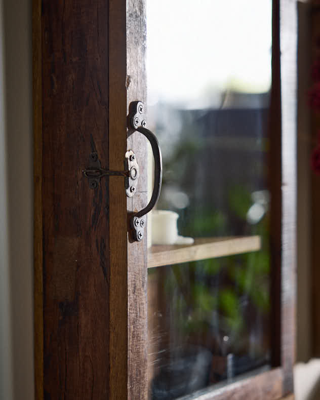 L'Atelier Vintage Wooden Display Cabinet