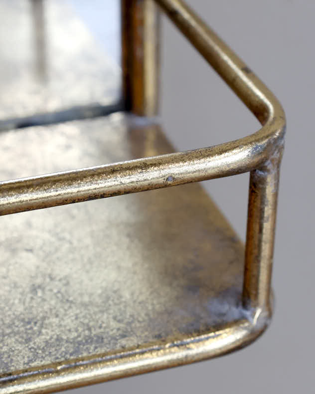 Heritage Gold Mirror &amp; Shelf