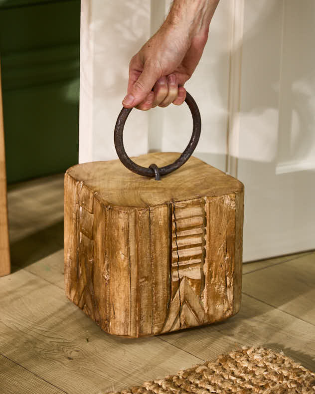 Earthwood Rustic Doorstop
