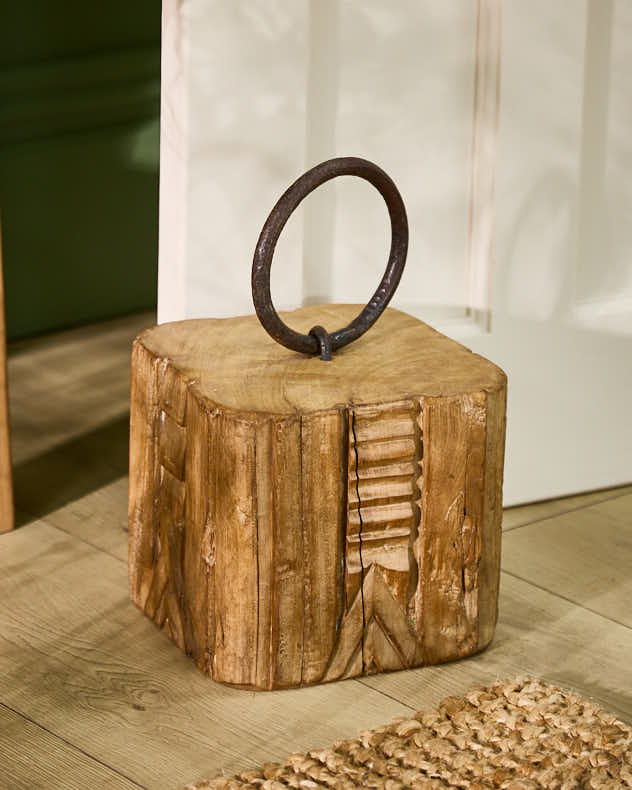 Earthwood Rustic Doorstop