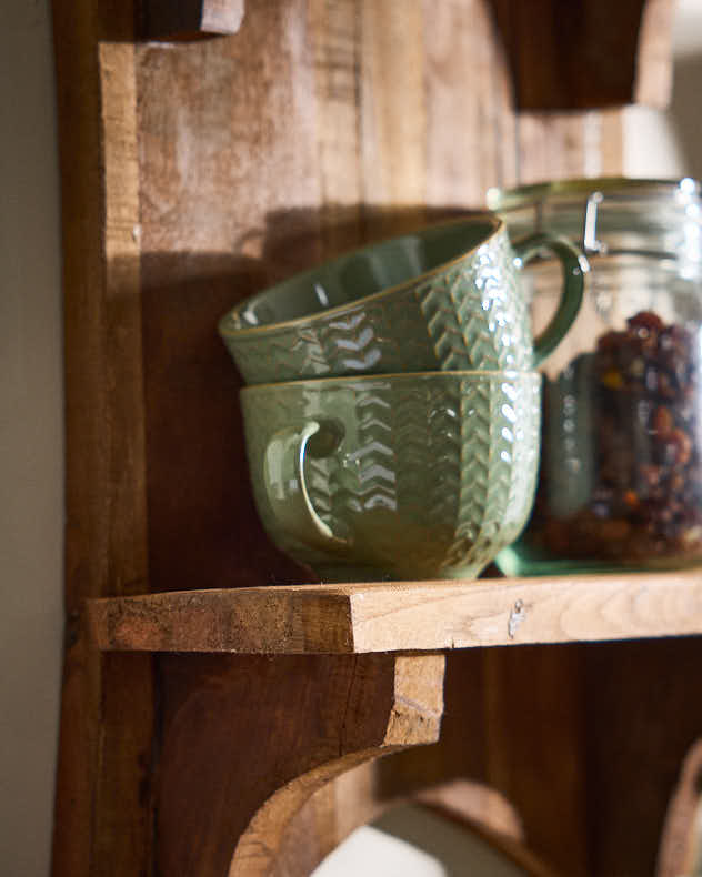 Provençal Two-Tier Shelf Unit