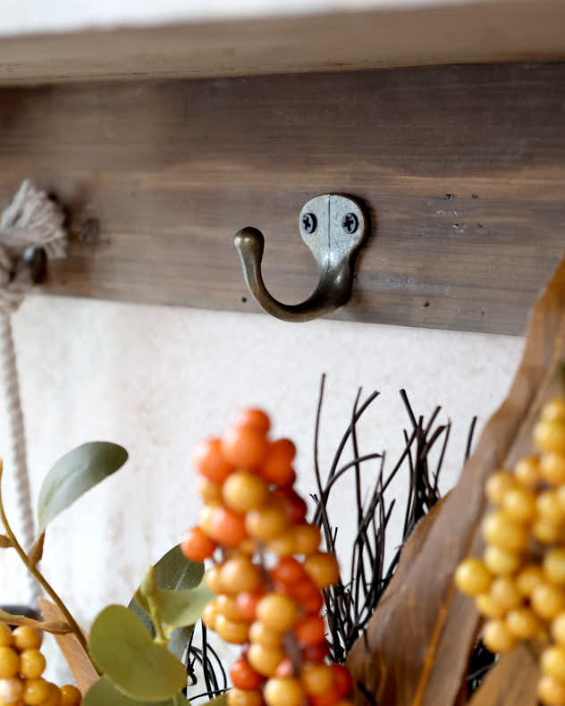 Jura Wall Shelf with Hooks