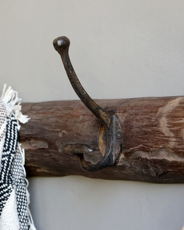Oak Brown Hallway Hooks