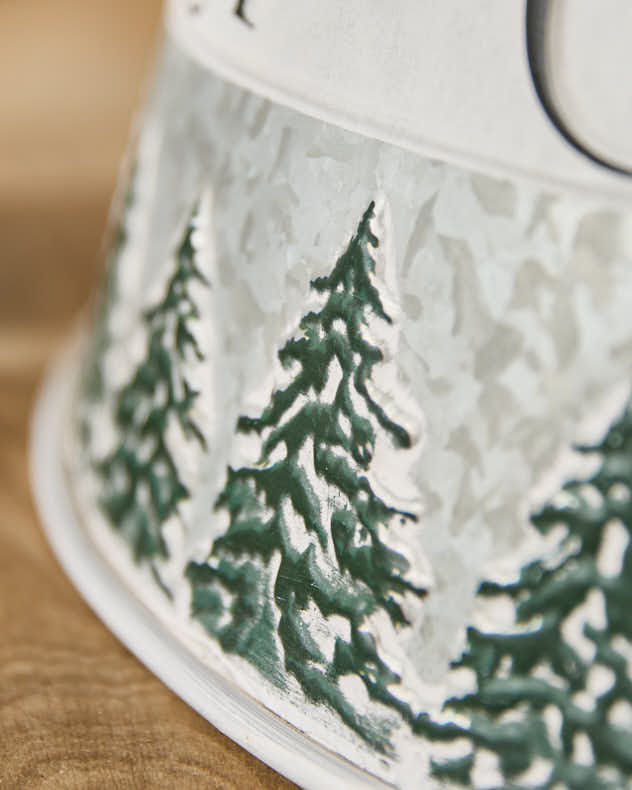Merry Christmas Metal Tree Skirt
