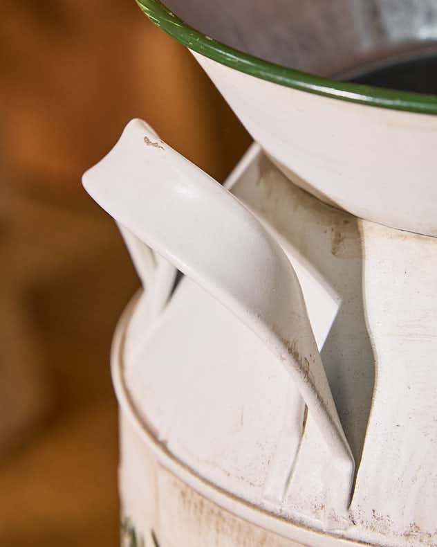 Festive Milk Churn Vase