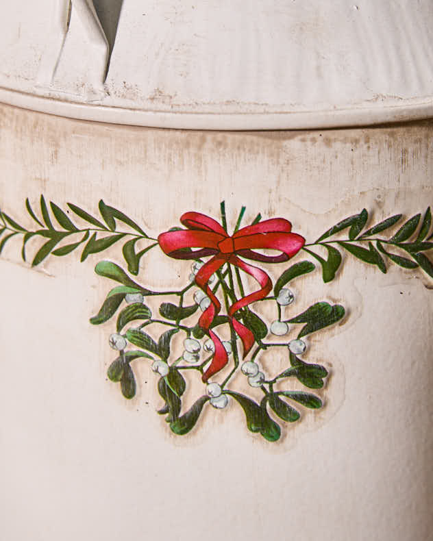 Festive Milk Churn Vase