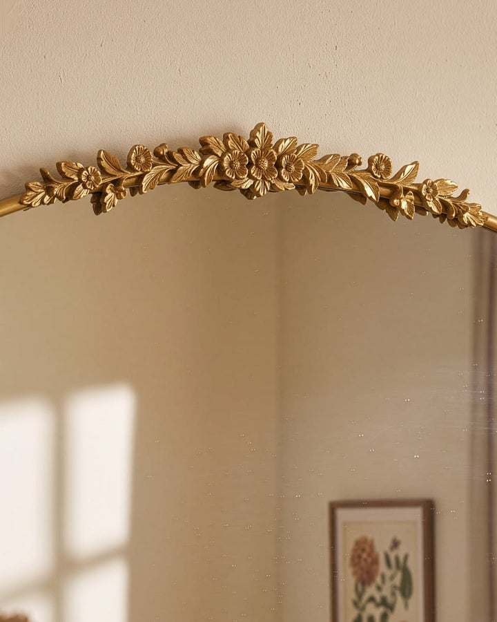 Gilded Foliage Mirror