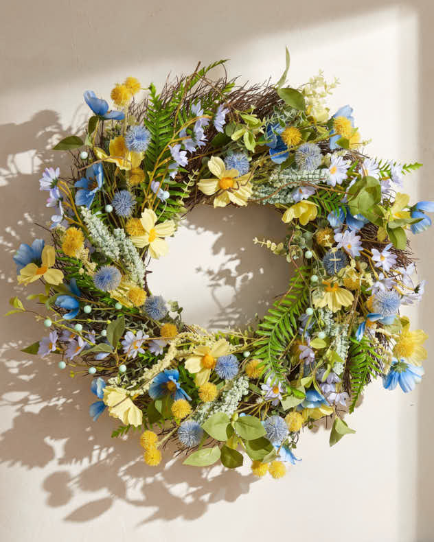 Country Meadow Floral Wreath