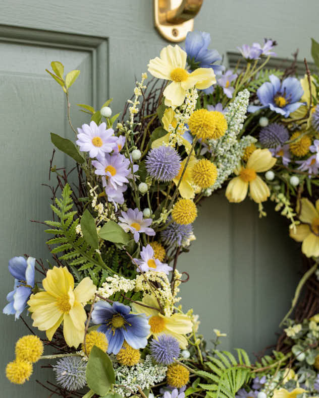 Country Meadow Floral Wreath